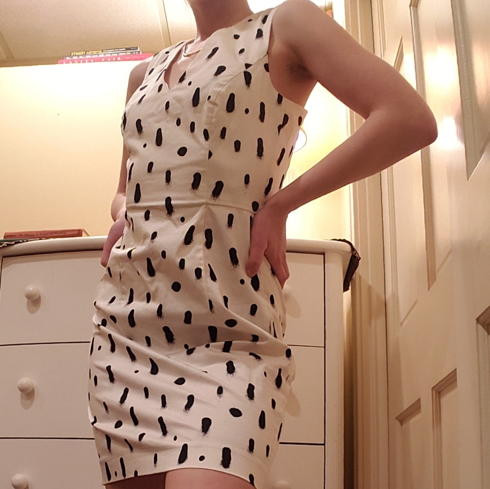 FRENCH CONNECTION ABSTRACT DRESS